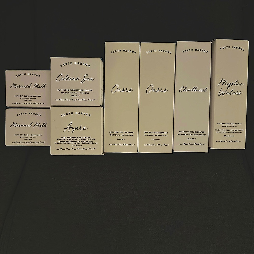Earth Harbor Skincare Bundle! 8 items!!